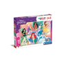 Clementoni Disney Princess Supercolor Princess-24 Maxi Pieces-Jigsaw Πριγκίπισσες 