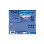 Clementoni Peace Light Blue 500 Pieces, Made In Italy, Jigsaw Puzzle For Adults 
