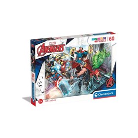 Clementoni Supercolor Marvel Avengers-60 Pieces 