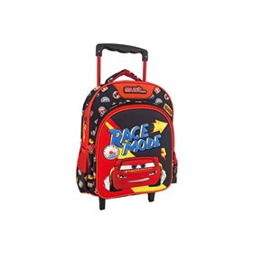 MUST Σχολική Τσάντα Τρόλεϊ Νηπίου Cars Race Mode Must 2 Θήκες 