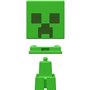 Mattel minecraft - mob head μινι φιγουρες Creeper 