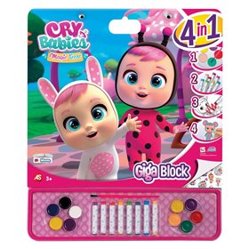 As company Giga Block Σετ Ζωγραφικής Κλαψουλίνια 4 Σε 1 Για 3+ Χρονών 