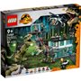 LEGO Jurassic World Επίθεση Γιγανοτόσαυρου &amp Θεριζινόσαυρου 