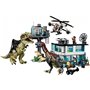 LEGO Jurassic World Επίθεση Γιγανοτόσαυρου &amp Θεριζινόσαυρου 