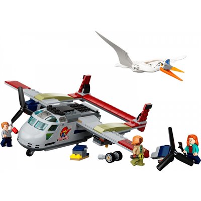LEGO Jurassic World Ενέδρα Με Αεροπλάνο Του Κουετζαλκόατλους 