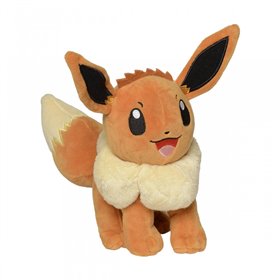 Jazwares Pokemon - 8in Stuffed Animal (Eevee) W10 20 cm 