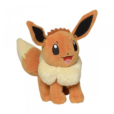 Jazwares Pokemon - 8in Stuffed Animal (Eevee) W10 20 cm 