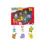 Jazwares Pokemon Figures Set 6 Pcs - 5-8 Cm Pokemon Figures, Evoli, Pikachu And More  