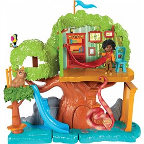 JAKKS PACIFIC Disney Encanto Doll Figure And Animal Friends, Δεντρόσπιτο Του Antonio (Encanto) 