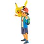 Jazwares Pokemon Abgee PKW Figure Ash And Pikachu W13 EA Battle Feature 4.5In Fig Ash And Pikachu, Red 