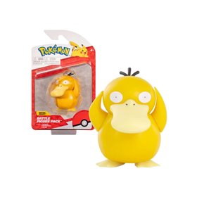 Jazwares Pokemon 2020 2.5-Inch Battle Figure Psyduck  Jazwares Pokemon 2020 2.5-Inch Battle Figure Psyduck