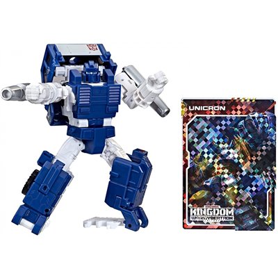 Hasbro Transformers Toys Generations War For Cybertron: Kingdom Deluxe Wfc-K32 Autobot Pipes Action Figure 