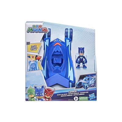 Hasbro Pj Masks Glow &amp Go Racers Cat Car 