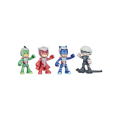 Hasbro PJ Masks Flight Time Mission Action Figure Set Includes 4 Figures 1 Accessory 