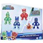 Hasbro PJ Masks Night Time Mission Glow-In-The-Dark Action Figure Set, 4 Figures 1 Accessory 