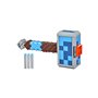 Hasbro Nerf Minecraft Stormlander Σφυρί, Πυρκαγιές 3 Βελάκια, Περιλαμβάνει Darts Elite, Λαβή Εκκίνησης 