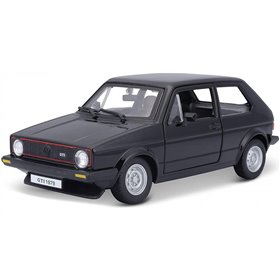 Bburago 1/24 Volkswagen Golf MK1 GTI 1979 Black 