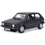 Bburago 1/24 Volkswagen Golf MK1 GTI 1979 Black 