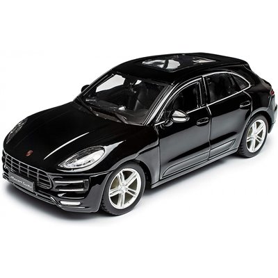 Bburago 1/24 Plus Porsche Macan Μαύρο 