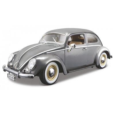 Bburago 1:18 Volkswagen Kafer-Beetle (1955) Γκρι 