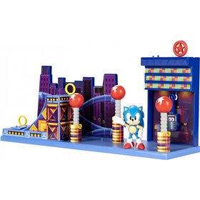 JAKKS PACIFIC Πίστα Studiopolis Με Φιγούρα Sonic  JAKKS PACIFIC Πίστα Studiopolis Με Φιγούρα Sonic