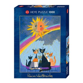 HEYE Παζλ 1000 Wachtmeister - Χρυσή Βροχή 