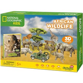 cubicfun National Geographic African Wildlife  cubicfun National Geographic African Wildlife