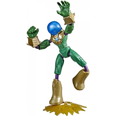 Hasbro Spider-Man Marvel Bend And Flex Missions Marvels Mysterio Space Mission Action Figure, 6-Inch-Scale Bendable 