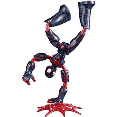 Hasbro Spider-Man Marvel Bend And Flex Missions Miles Morales Space Mission Action Figure, 6-Inch-Scale Bendable 