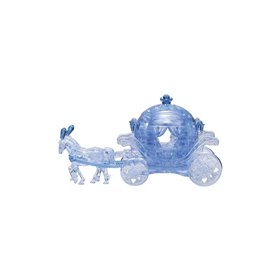 Crystal Puzzle Βασιλική Άμαξα Μπλε Carriage Blue  Crystal Puzzle Βασιλική Άμαξα Μπλε Carriage Blue