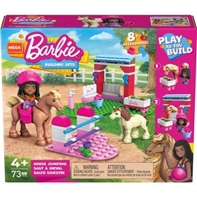 MEGA Barbie - Σετακι Με Φιγουρες Και Αξεσουαρ (65 Τμχ) Horse Jumping  MEGA Barbie - Σετακι Με Φιγουρες Και Αξεσουαρ (65 Τμχ) Horse Jumping