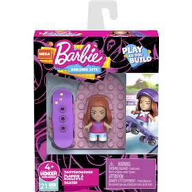 MEGA Barbie - Φιγουρες Με Αξεσουαρ (25 Τμχ) Αθλήτρια Skateboard  MEGA Barbie - Φιγουρες Με Αξεσουαρ (25 Τμχ) Αθλήτρια Skateboard