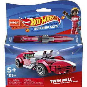 MEGA Hot Wheels Racers Twin Mill (106 Τμχ)  MEGA Hot Wheels Racers Twin Mill (106 Τμχ)
