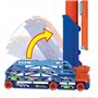 Mattel Hot Wheels Νταλικα Αυτοκινητοδρομος 