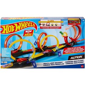 Mattel Hot Wheels Πίστα Για Κόντρες Με Πολλαπλά Λούπ 