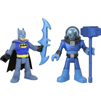 Fisher-Price imaginext - batman &amp κακος σετ των 2 Imaginext DC Super Friends Batman &amp Mr. Freeze 