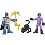 Fisher-Price imaginext - batman &amp κακος σετ DC Super Friends Batman and Catwoman 