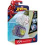 bot-i Marvel Spider-Man Battle Cubes 2-Pack, Spider-Gwen VS Green Goblin, Unleash Power, Launch Attack, 2 Cubes And 6 Tokens 