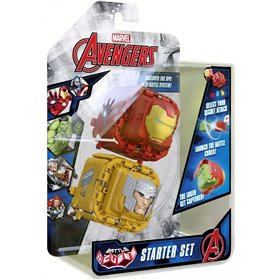 bot-i Marvel Avengers Battle Cubes 2-Pack, Iron Man VS Thor, Unleash Power, Launch Attack, 2 Cubes And 6 Tokens  bot-i Marvel Avengers Battle Cubes 2-Pack, Iron Man VS Thor, Unleash Power, Launch Attack, 2 Cubes And 6 Tokens