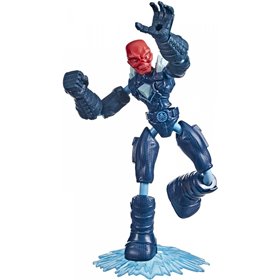 Hasbro Avengers Marvel Bend And Flex Missions Red Skull Ice Mission Action Figure, 6-Inch-Scale Bendable Toy  Hasbro Avengers Marvel Bend And Flex Missions Red Skull Ice Mission Action Figure, 6-Inch-Scale Bendable Toy
