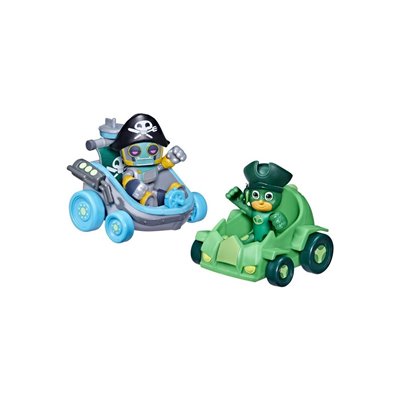 Hasbro PJ Masks Pirate Power Gekko Vs Robot Battle Racers Preschool Toy, Vehicle And Figure Set For Kids Ages 3 Up 