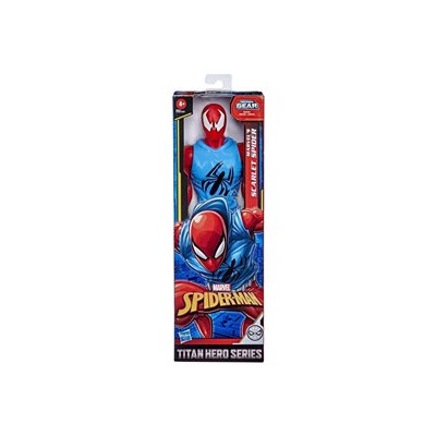 Hasbro Marvel Spider-Man: Titan Hero Series Blast Gear Marvel’S Scarlet Spider 12-Inch-Scale Super Action Figure Toy 