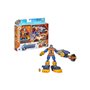 Hasbro Marvel Avengers Bend And Flex Missions Thanos Fire Mission Figure, 6-Inch-Scale Bendable Toy For Kids Ages 4 Up 