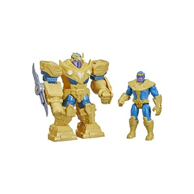 Hasbro Marvel Avengers Mech Strike Thanos Figure With Infinity Mech Suit 