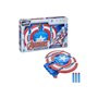 Hasbro Nerf Avengers Mech Strike Captain America Strikeshot Shield 