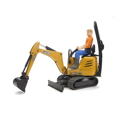 bruder JCB 8010 CTS Micro Εκσκαφέας υδραυλικός JCB με χειριστή 