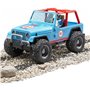 bruder Jeep Wrangler Cross Country Racer With Driver - Αυτοκίνητο Μπλέ Με Οδηγό 