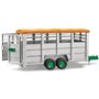 bruder Livestock Trailer With 1 Cow Καρότσι Για Αγελάδες Με 1 Αγελάδα 