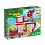 LEGO Duplo Πυροσβεστικός Σταθμός &amp Ελικόπτερο 