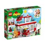 LEGO Duplo Πυροσβεστικός Σταθμός &amp Ελικόπτερο 